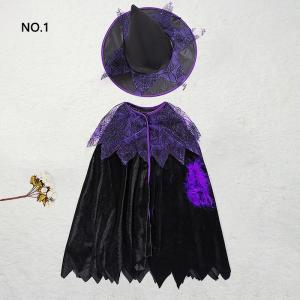 ハロウィン コスプレ 魔女 子供 女の子 衣装...の詳細画像1