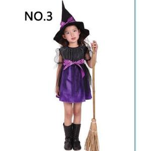 ハロウィン コスプレ 魔女 子供 女の子 衣装...の詳細画像3