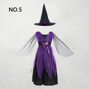 ハロウィン コスプレ 魔女 子供 女の子 衣装...の詳細画像5