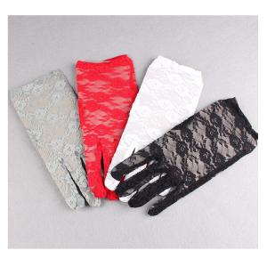 ネイルが隠れるフォーマルレース手袋 Add Noir 冠婚葬祭