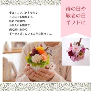 プリザーブドフラワー プレゼント フラワーギフ...の詳細画像3