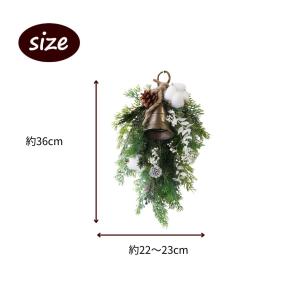 クリスマス スワッグ アートフラワー 自宅用 ...の詳細画像2