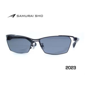 SAMURAI翔 2023 サングラス ＳＳＹ３２３−３ ブラック サムライ翔 度付きサングラス対応...