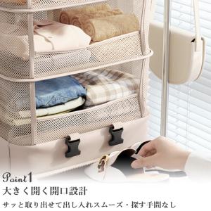 吊り下げ収納バッグ 旅行用インナーバッグ トラ...の詳細画像2