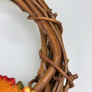 オータムリース25cm 秋 ハロウィン リース...の詳細画像2