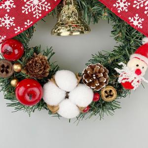 クリスマスリース キット 20cm 手作り 子...の詳細画像3