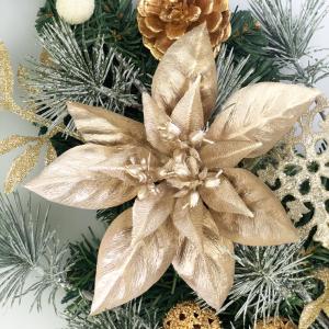 クリスマススワッグ 北欧 ゴールド 壁掛け 玄...の詳細画像3