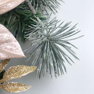 クリスマススワッグ 北欧 ゴールド 壁掛け 玄...の詳細画像5