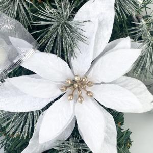 クリスマススワッグ 北欧 ホワイト 壁掛け 玄...の詳細画像4