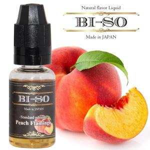 リキッド ピーチ vape  電子タバコ 国産 リキッド BI-SO ビソー ピーチフラミンゴ 15ml 正規品 ベイプ 禁煙グッズ 電子煙草