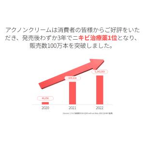 韓国直輸入 アクノンクリーム Acnon 13...の詳細画像2