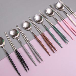 H.JIN 蝶 銀 箸スプーンペアセット カトラリーセット 鶴 送料無料 高級