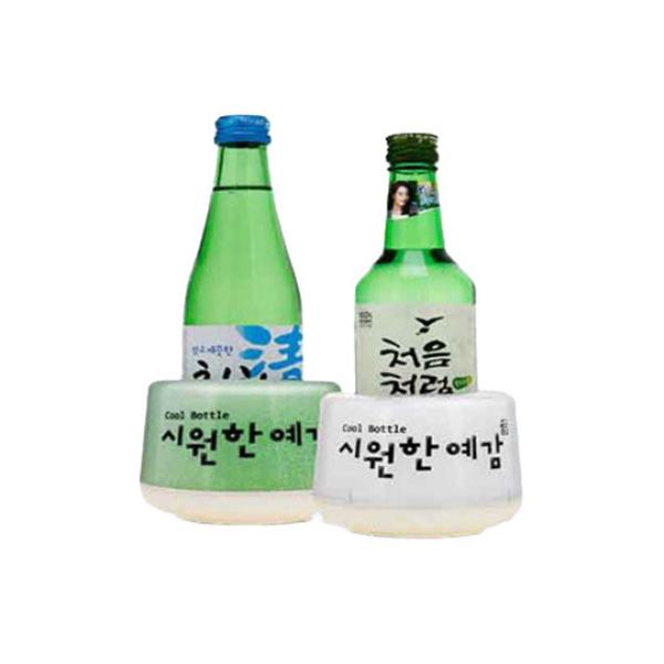 韓国ソジュ 缶ビール 冷たい予感 アイスホルダー 3カラー 保冷器 冷却器 送料無料 韓国 韓国雑貨...