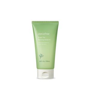 グリーンティ モーニング クレンザー Green Tea Morning Cleanser 150ml innisfree 朝 朝洗顔 洗顔 クレンジングフォーム さっぱり 緑茶 定形外送料無料｜kobe-o-ton