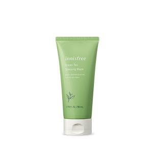 イニスフリー グリーンティ スリーピング マスク Green Tea Sleeping Mask 80ml innisfree マスク パック 睡眠パック 睡眠マスク 緑茶 定形外送料無料｜kobe-o-ton