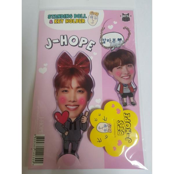 防弾少年団（BTS/バンタンソニョンダン）J-HOPE（ジェイホープ） キーホルダー + スタンディ...