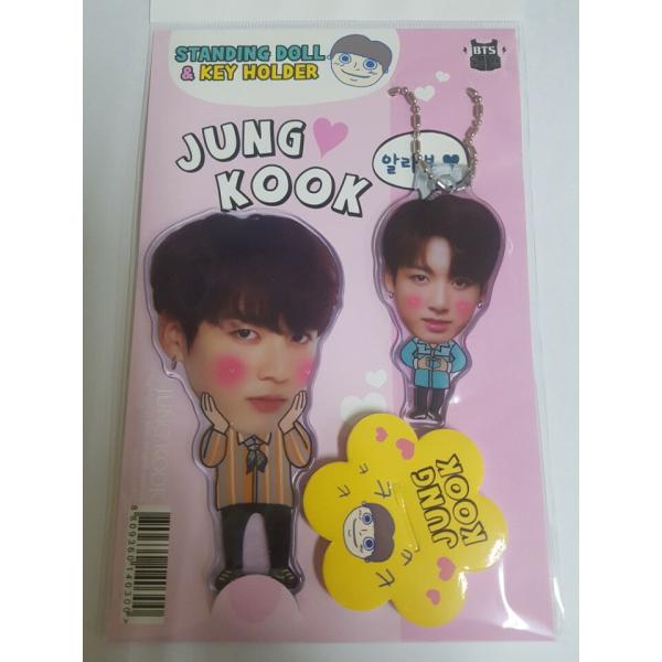 防弾少年団（BTS/バンタンソニョンダン）JUNG KOOK（ジョングク） キーホルダー + スタン...