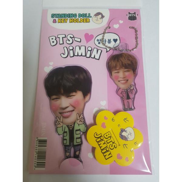 防弾少年団（BTS/バンタンソニョンダン）JIMIN（ジミン） キーホルダー + スタンディング フ...