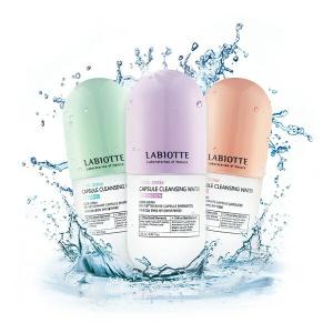 カプセル クレンジング ウォーター CAPSULE CLEANSING WATER 250ml　韓国コスメ　LABIOTTE　ラビオット　洗顔　ダブルクレンジング不要　乾燥肌　オイリー肌　保｜kobe-o-ton