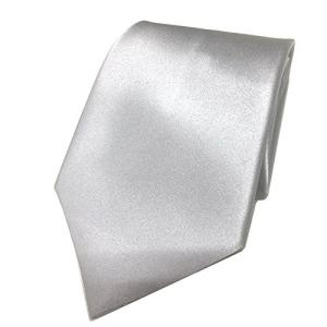 手軽に簡単ワンタッチネクタイ5(紐タイプ) グレー シルバー