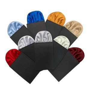 ポケットチーフ 挿すだけ ワンタッチ 台紙付き 挿し込み式