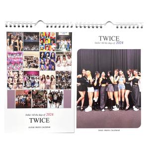 TWICE トゥワイス  (2024年度) ミニ壁掛けカレンダー カレンダー ミニ 壁掛けカレンダー 韓国 韓流 アイドル K-POP 雑貨