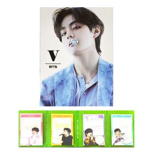 BTS 防弾少年団 メモ帳 4連 韓流グッズ グッズ 韓流 韓国 雑貨