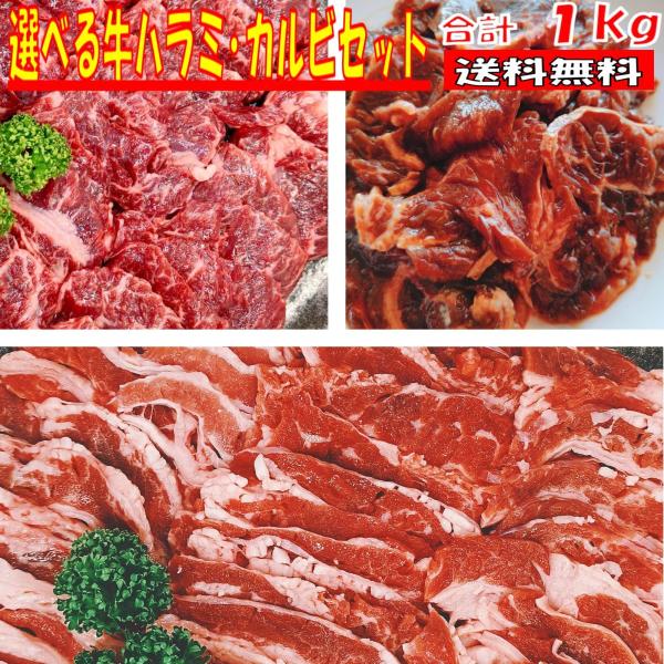 肉 バーベキュー 食材 牛肉 焼肉セット バーベキュー 肉 タレ漬け ハラミ BBQ 肉 バラ カル...