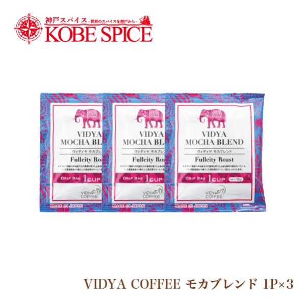 VIDYAコーヒー  モカブレンド 10g×3包 ゆうパケット送料無料