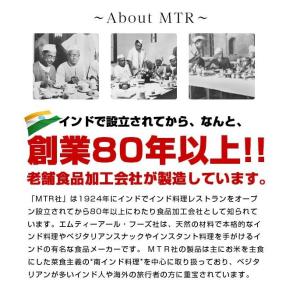 レトルトカレー MTR パニールティッカマサラ...の詳細画像5