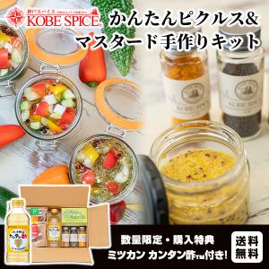 かんたんピクルス＆マスタード手作りキット 1箱 『数量限定！今だけ「ミツカンかんたん酢TM」付き』 送料無料