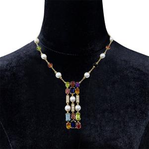【中古】 ブルガリ アレグラ ネックレス 75...の詳細画像4