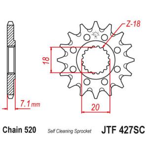 JT SPROCKET JTスプロケット JT...の詳細画像1