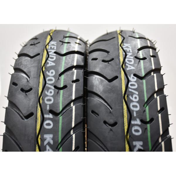 再入荷 2026年製 KENDA K421 90/90-10 チューブレスタイヤ TL ケンダ 2本...