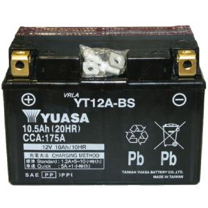 バイク用バッテリー YT12A-BS (ST12A-BS FT12A-BS FTZ9-BSに互換) GS