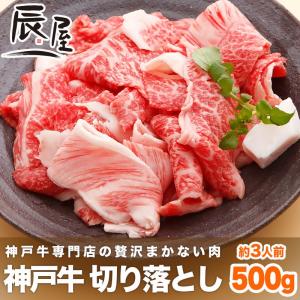 神戸牛 切り落とし肉 500g　牛肉 ギフト 内祝い お祝い