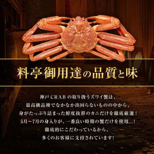かに カニ 蟹 生 ズワイガニ ずわいがに 爪...の詳細画像5
