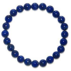 最高級AAA 直径8mm ルビー (パープルサファイア) ブレスレット 鑑別書