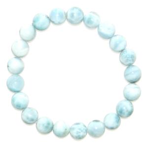 一点物 15mm玉】 アクアマリン ブレスレット Bracelet Bangle 腕輪
