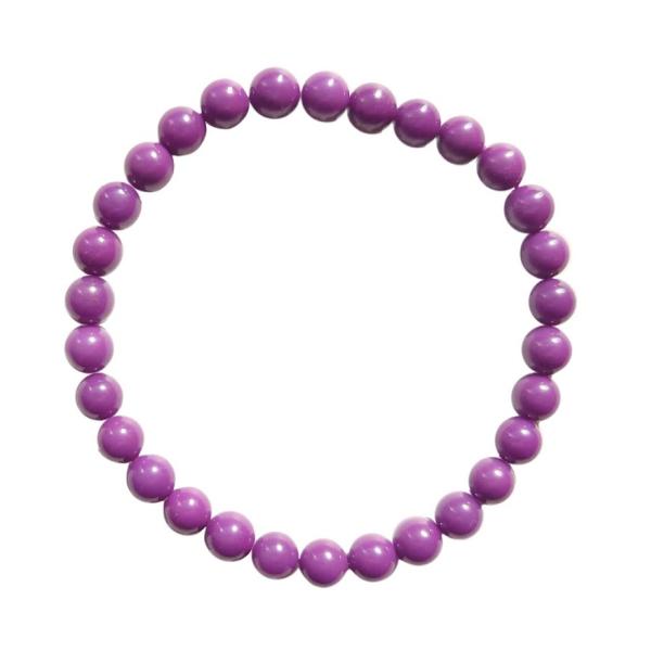 ペルー産フォスフォシデライト6mmブレスレット