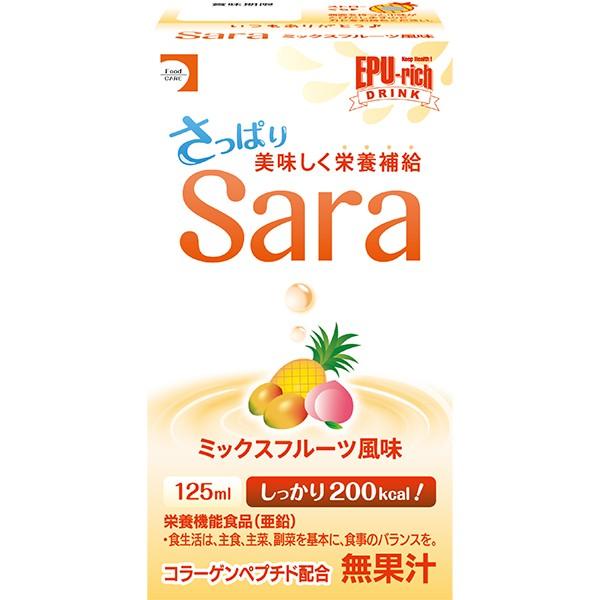 株式会社フードケア 『エプリッチドリンクSara ミックスフルーツ風味 125ml×24個』 （発送...