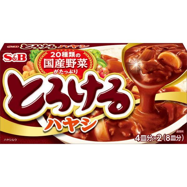 エスビー食品株式会社 とろけるハヤシ 160ｇ×10個セット 【■■】