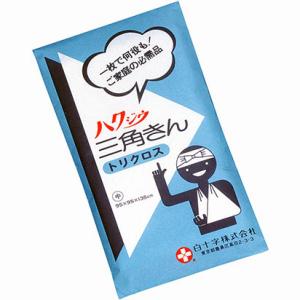 白十字株式会社 三角きん 中 【北海道・沖縄は別途送料必要】