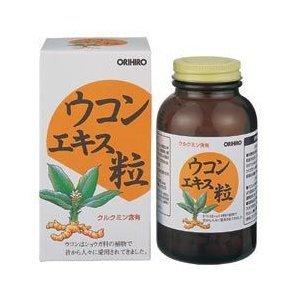 オリヒロ株式会社 ウコンエキス粒 130g(約520粒) 【■■】【北海道・沖縄は別途送料必要】