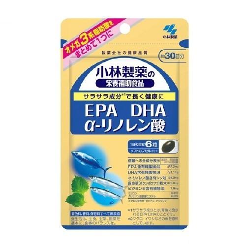 小林製薬株式会社 小林製薬の栄養補助食品 DHA EPA α-リノレン酸（305mg×180粒） ＜...