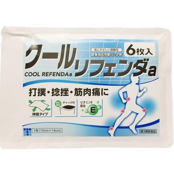 【第3類医薬品】【☆】 株式会社タカミツ クールリフェンダ　6枚 【北海道・沖縄は別途送料必要】【C...