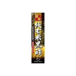 ポイント8倍相当 井藤漢方製薬株式会社 国産純玄米黒酢 720ml×12本セット