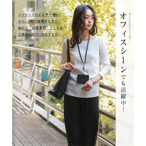 目玉セール Tシャツ レディース 綿 無地 L...の詳細画像5