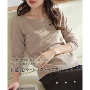 Tシャツ 長袖 レディース カットソー ロンT...の詳細画像4
