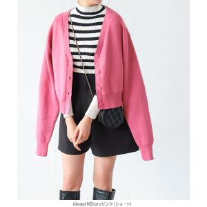 カーディガン ニットカーディガン レディース ...の詳細画像5